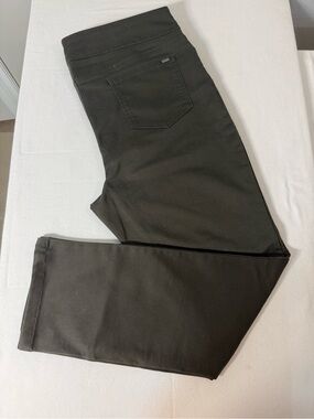 Women's Skinny Jeans in Dark Green - Stretchy Slim Fit